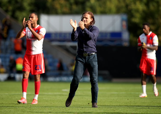 BoltonFClub's tweet photo. 💬𝗘𝘃𝗮𝘁𝘁: “I know Gareth (Ainsworth) and he’s a wonderful man. He demands hard work and accountability from his team; they'll be difficult to play against. It'll be a similar test to last night, but we need to be much better at dealing with the physical threats.” https://t.co/BJndiQRgZr