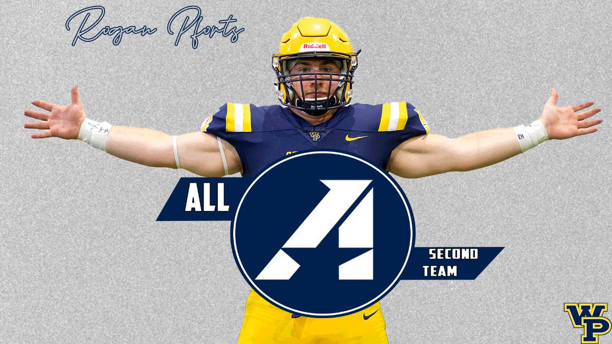 WPUAthletics's tweet photo. Congratulations to Dylan Wemer, Rogan Pforts, and Coltan Horak of @WPU_Football for earning second-team all-Heart honors!

#WinningPlays https://t.co/WFYihkeua6