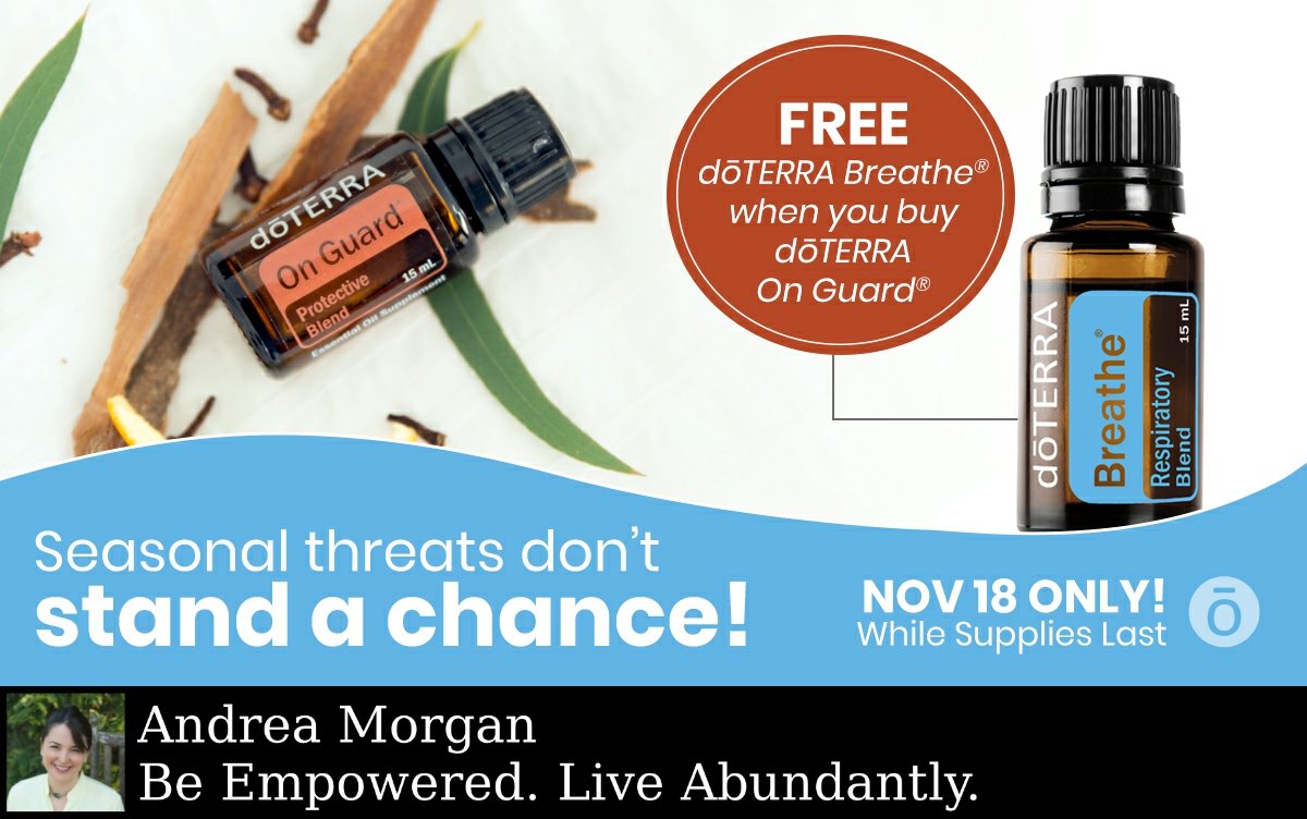 BUY doTERRA On Guard GET doTERRA Breathe today only! DM me to learn more!