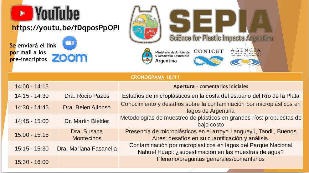 Thankful for the opportunity to share our work with colleagues at the Science for Plastic Impact Argentina (SEPIA) Talks and Workshop, and for the funding provided by <a href="/EvaCraneTrust/">Eva Crane Trust</a>