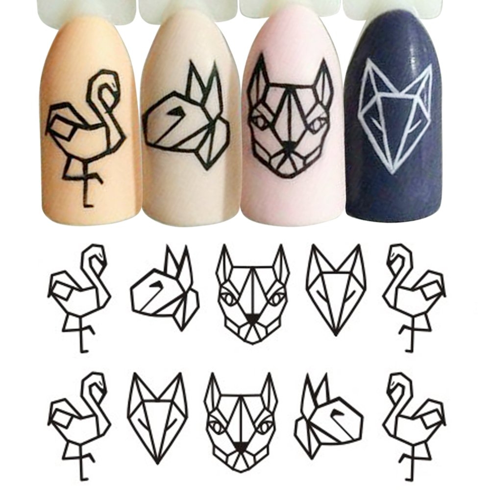 wellnessloving1's tweet photo. #fitfood #organic Geometric Cartoon Animal Nail Stickers https://t.co/tJcn4vDHZ1 https://t.co/e5zLgkvdUO