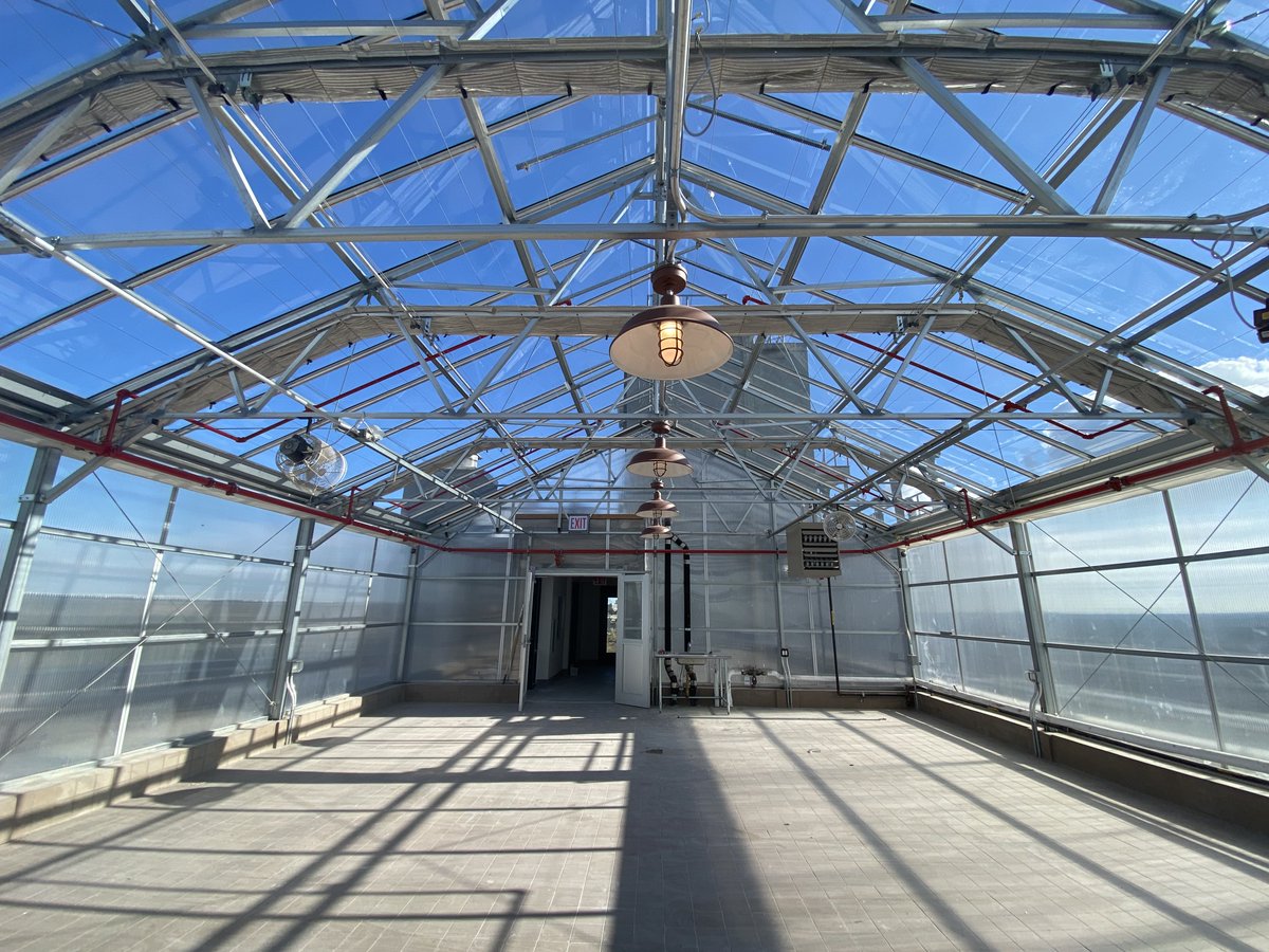 _SWinter's tweet image. Today&apos;s beautiful #SWARooftops view comes with a bonus: a look inside the greenhouse atop @ProjectRenewal&apos;s Bedford Green House in the Bronx. #SWAProject