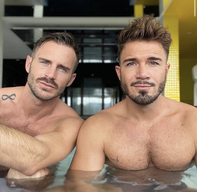 Le frère de benjamin Samat et son copain