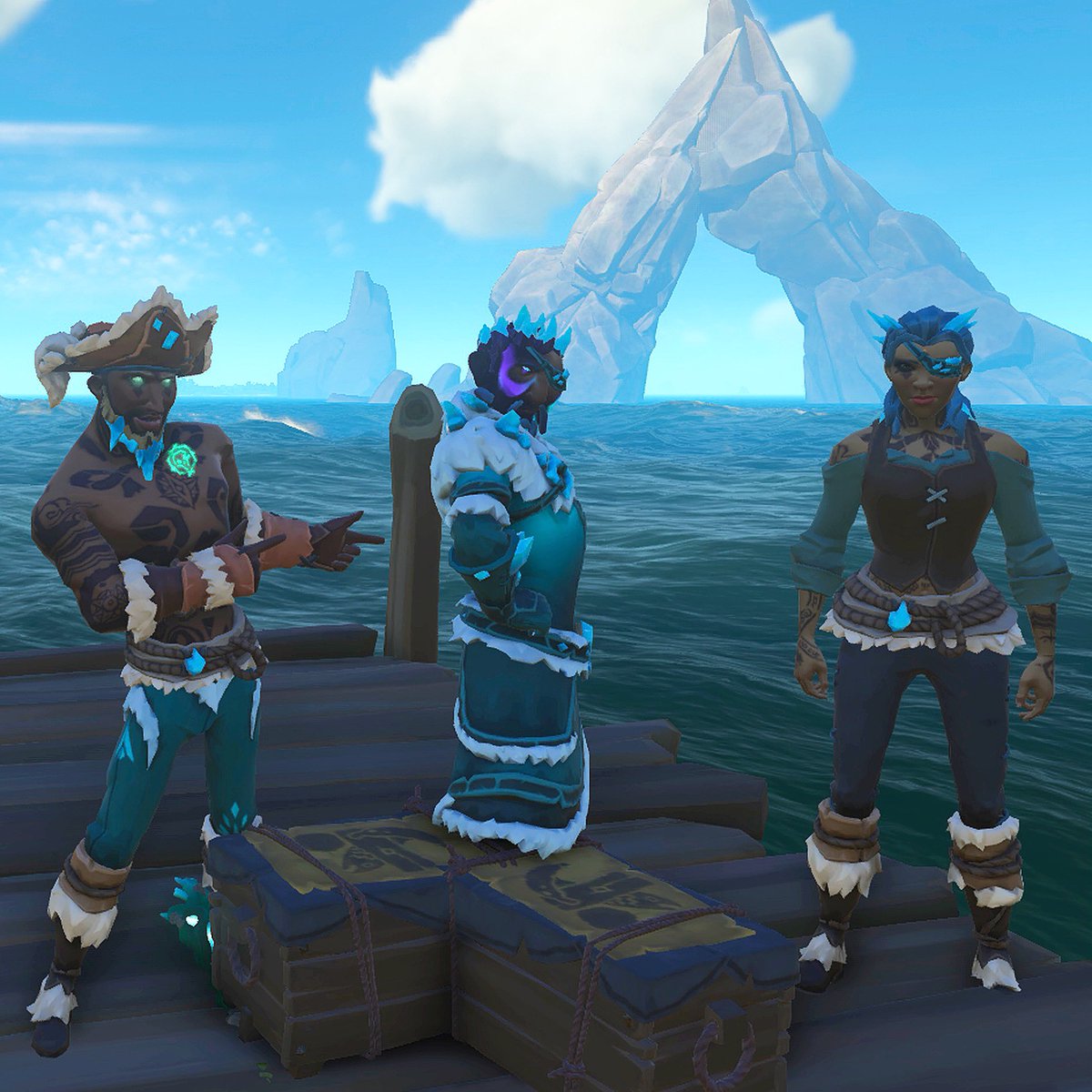 seanoevil1650's tweet photo. A couple of Vikings #APiratesLife #BeMorePirate #SeaOfThieves #SoTShot #twitch #Xbox #pc #serveralliance https://t.co/HDeQcyNxps