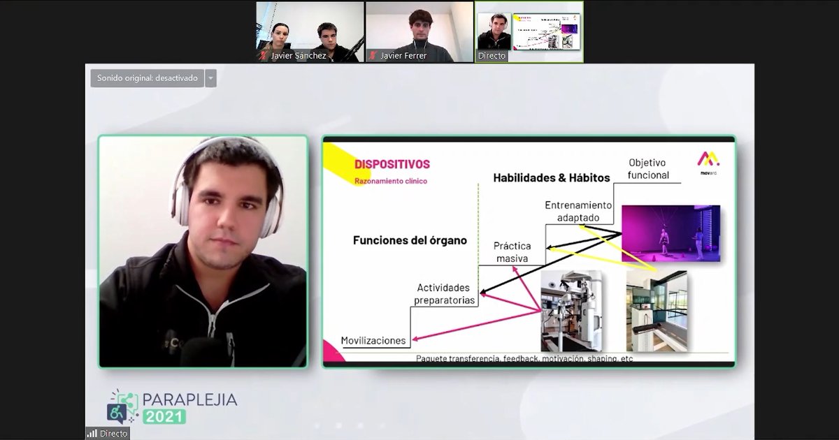 Un honor poder mostrar, junto a <a href="/Cristin78/">Cristina Oviedo</a>, el trabajo que hacemos en <a href="/CEN_NEURO/">CEN - Centro Europeo de Neurociencias</a> con los dispositivos Lokomat, Rysen y C-Mill en el tratamiento de la lesión medular. 

Gracias a <a href="/movard_/">movard</a> y al Congreso Paraplejía 2021 por la oportunidad.