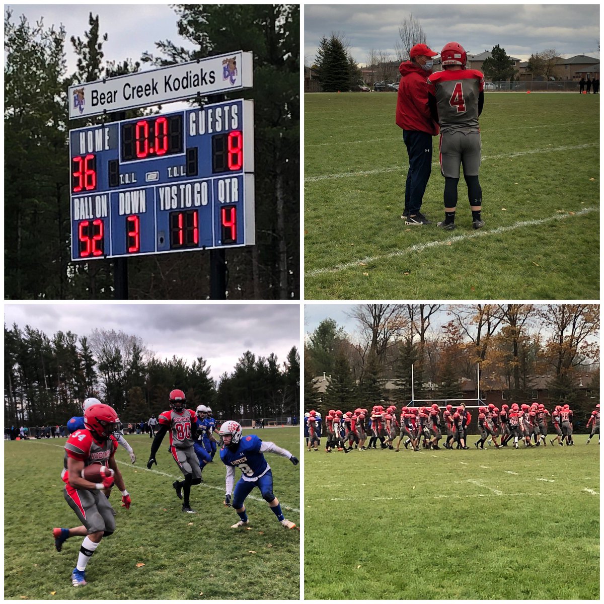 BCSSnews's tweet photo. Congratulations to the senior boys Kodiak football team for their SCAA win vs the Eastview Wildcats. Thank you Mr. Loucks for your dedication to the BCSS football program ❤️🏈 https://t.co/WWnBx47ZJN