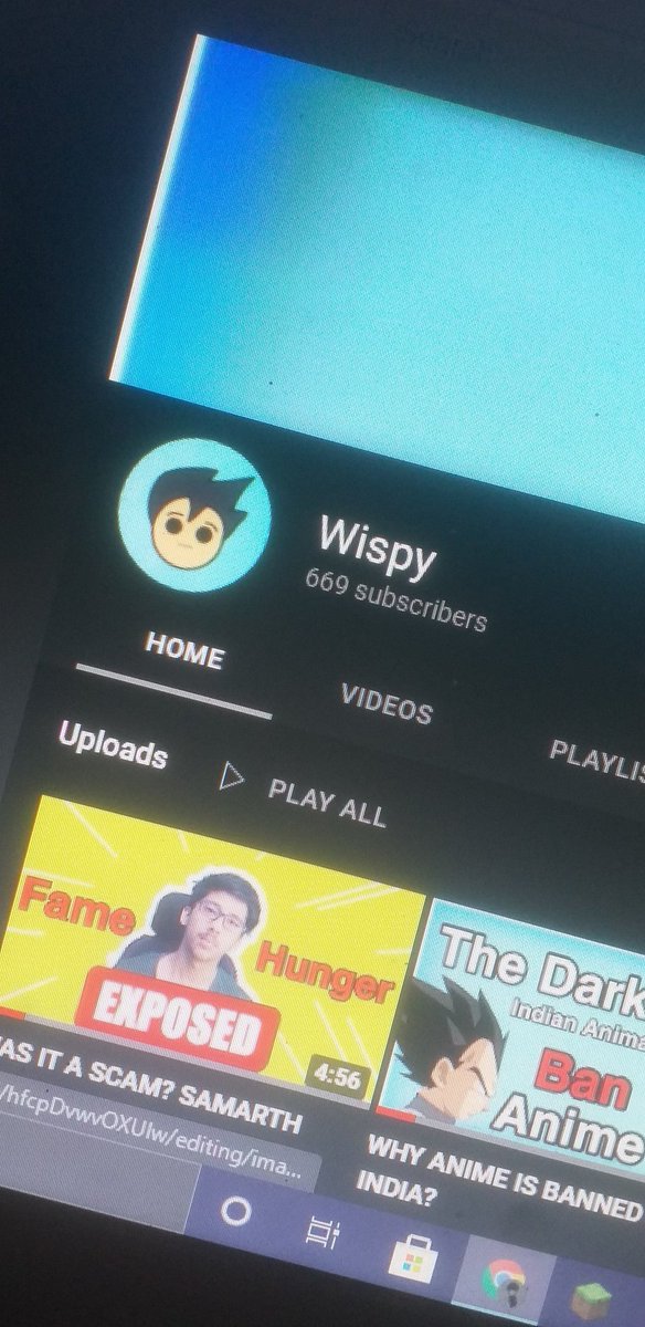 wispy69's tweet photo. Thank yo @YouTube @YouTubeIndia For the Community Tab 👉🏻👈🏻💞 https://t.co/YljqRN5IKL