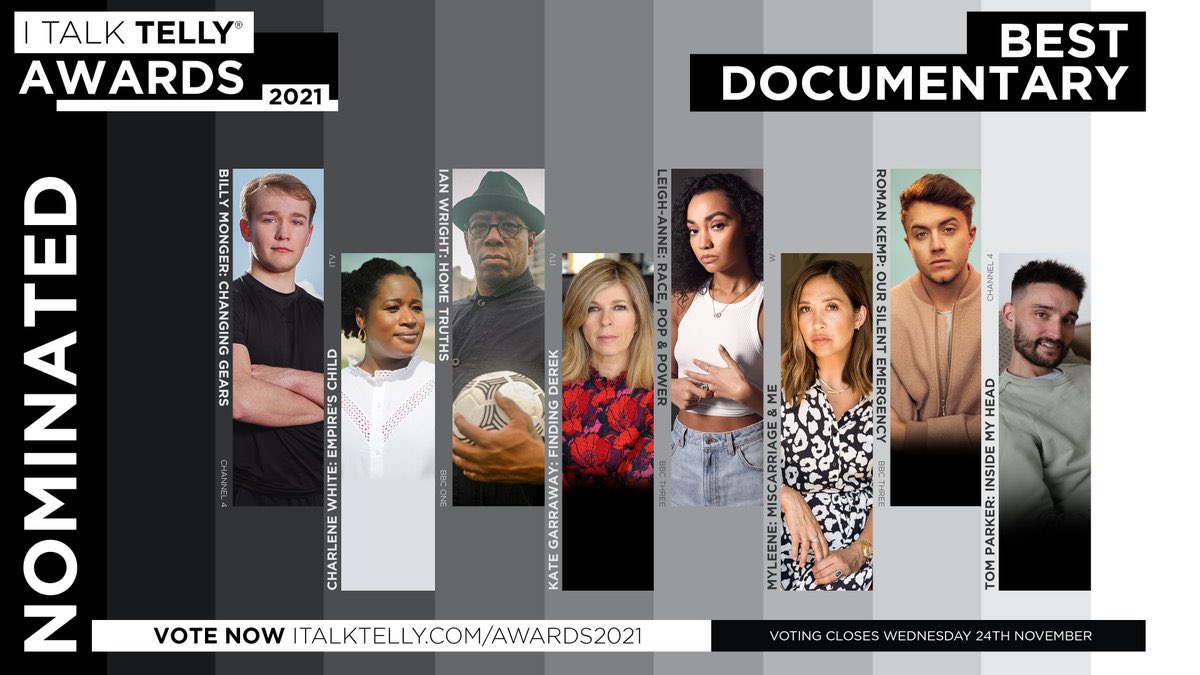 LM_Hype's tweet photo. Leigh-Anne: Race, Pop &amp; Power is nominated for Best Documentary at the I Talk Telly Awards! 

It takes only a few minutes to click the link, go through the categories, and then submit your vote for Leigh here: 
https://t.co/bFOYDp9aff https://t.co/xC7R4n5Dqn