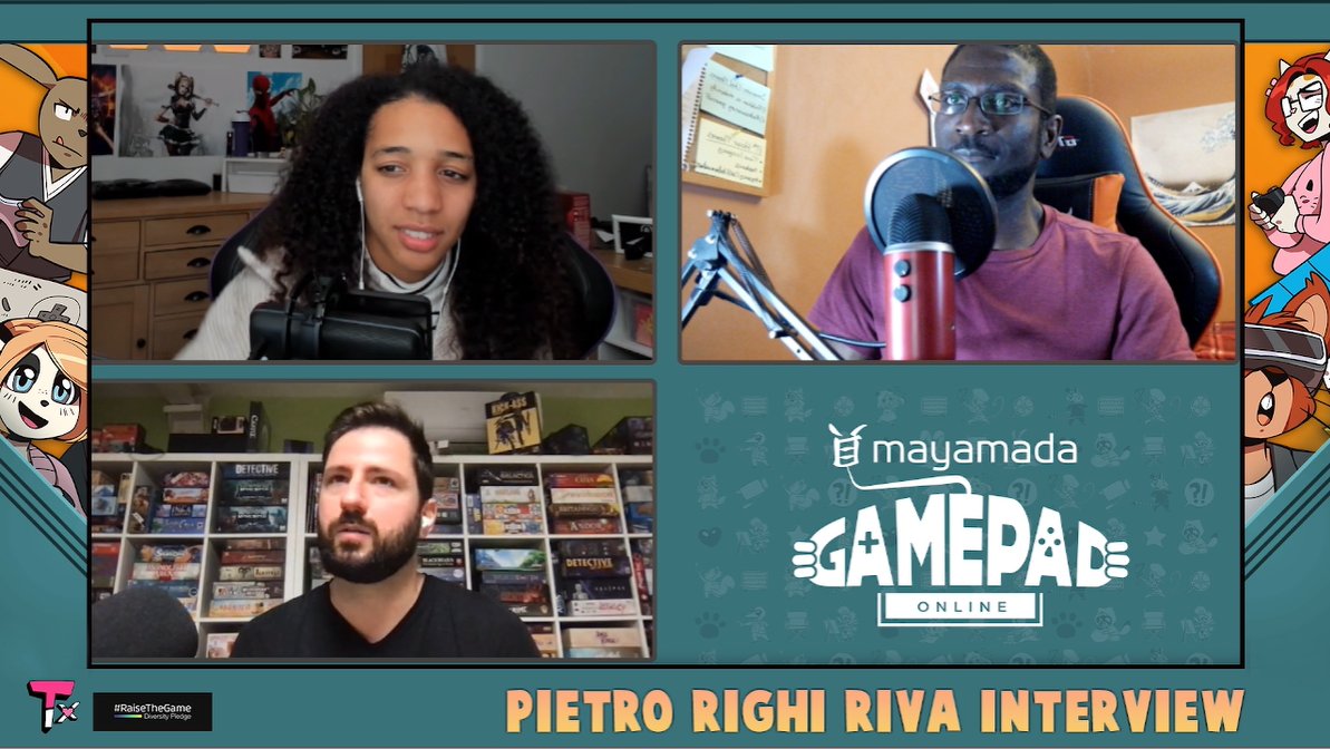 mayamada's tweet photo. A huge thanks to everyone who joined our #Twitch stream where Nigel and @Tazziii chatted with @santaragione's @Mello42 to chat about #IndieGames!

You can catch the vod online now:
https://t.co/4rmNTQIq8s https://t.co/zQiB8LzmaK