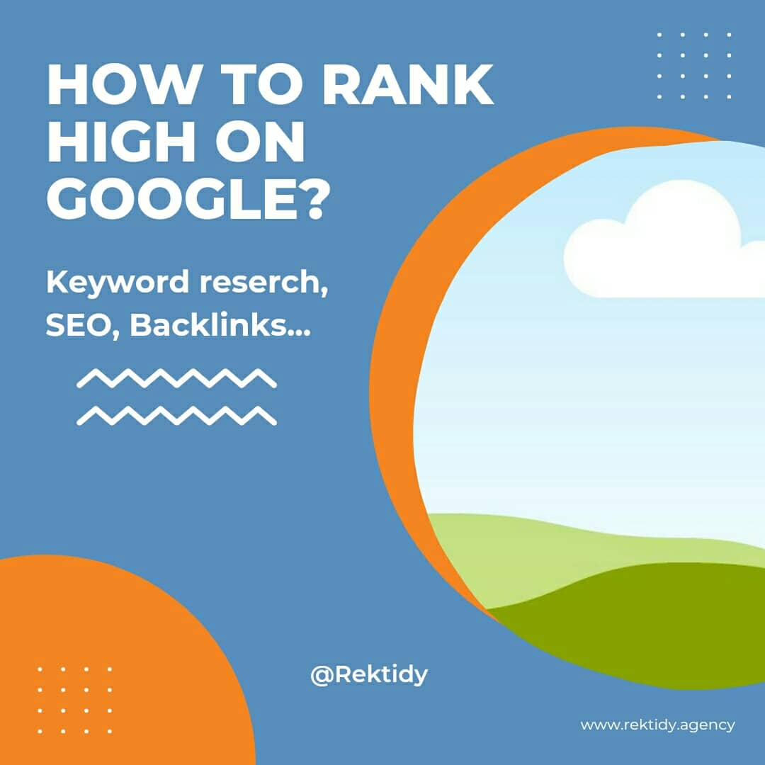 rektidy's tweet photo. A simple guide on how to rank first on google. Don't feel like you are lacking after this post. 
#SEO #DigitalMarketing https://t.co/OfyrcPsRMj