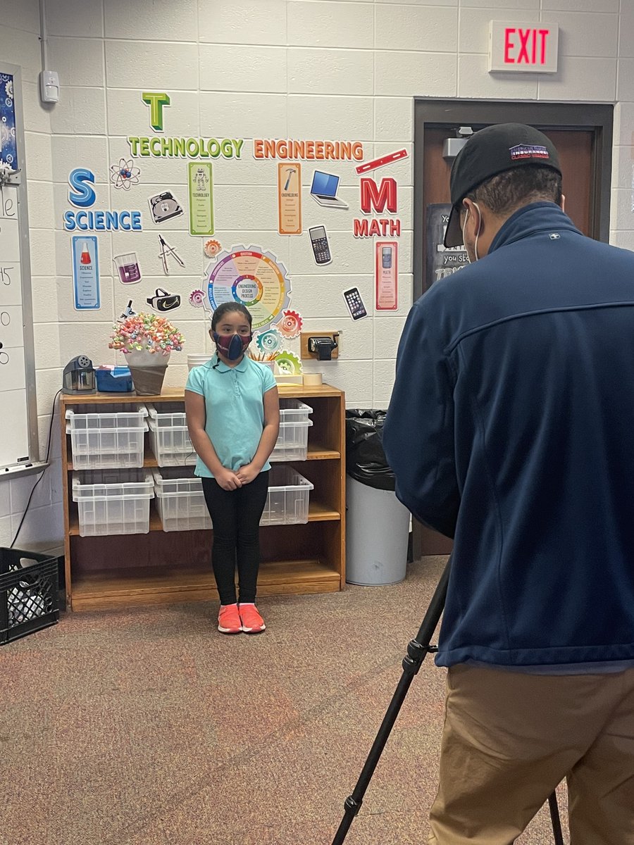 A few behind the scenes photos from our PLTW Distinguished School video shoot today. <a href="/LelaSimmons19/">Lela Simmons</a>