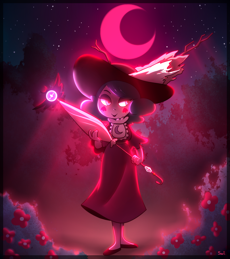 sariphantom's tweet image. Old art from like 2018. #starvstheforcesofevil #eclipsabutterfly #queeneclipsa