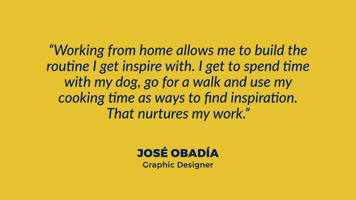 awanagrow's tweet photo. Jose, our super talented graphic designer, enjoys the freedom that remote work gives him to mantain life-work balance.
#makeremoteworklimitless https://t.co/Trs0EbDJKM