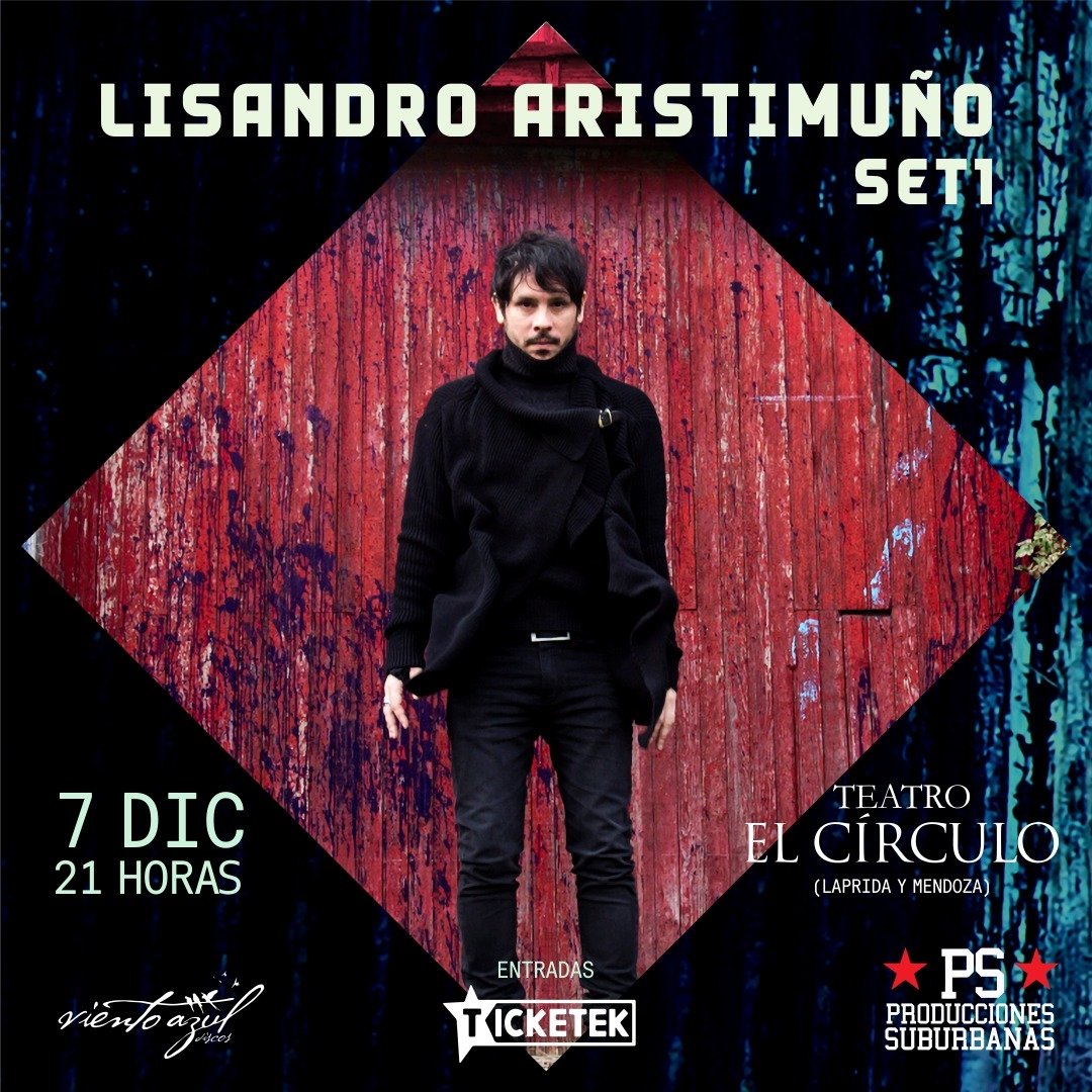 🔴 #Confirmado | Lisandro Aristimuño regresa a Rosario con un concierto íntimo y unipersonal.

🗓️ Martes 7 de diciembre
🕘 21 hs
🏟️ Teatro El Círculo
🎫 ticketek.com.ar <a href="/TicketekAr/">Ticketek Argentina</a>