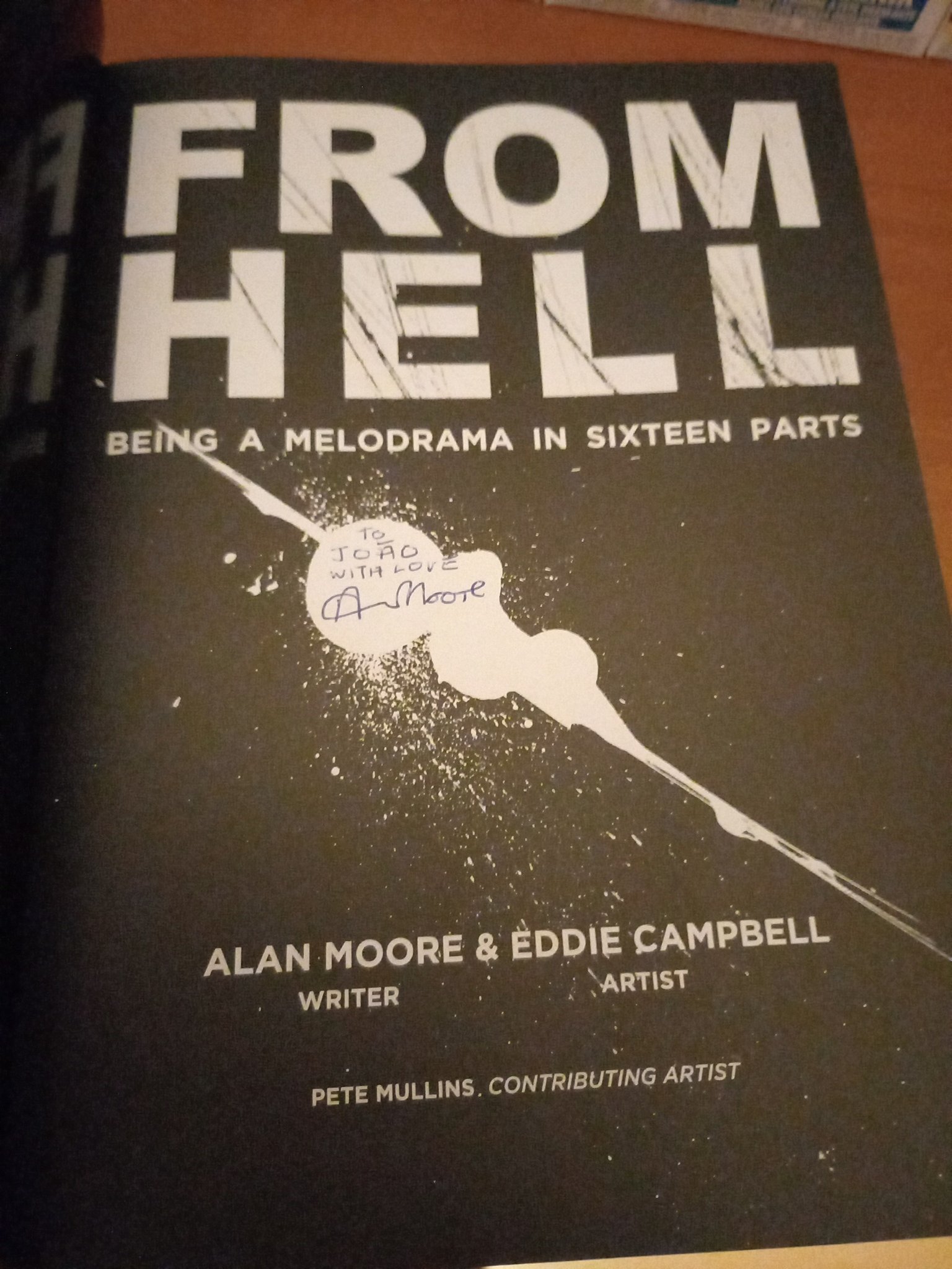 Happy birthday to the greatest of them all. Alan Moore.

I\ll never forget this day, I promise 