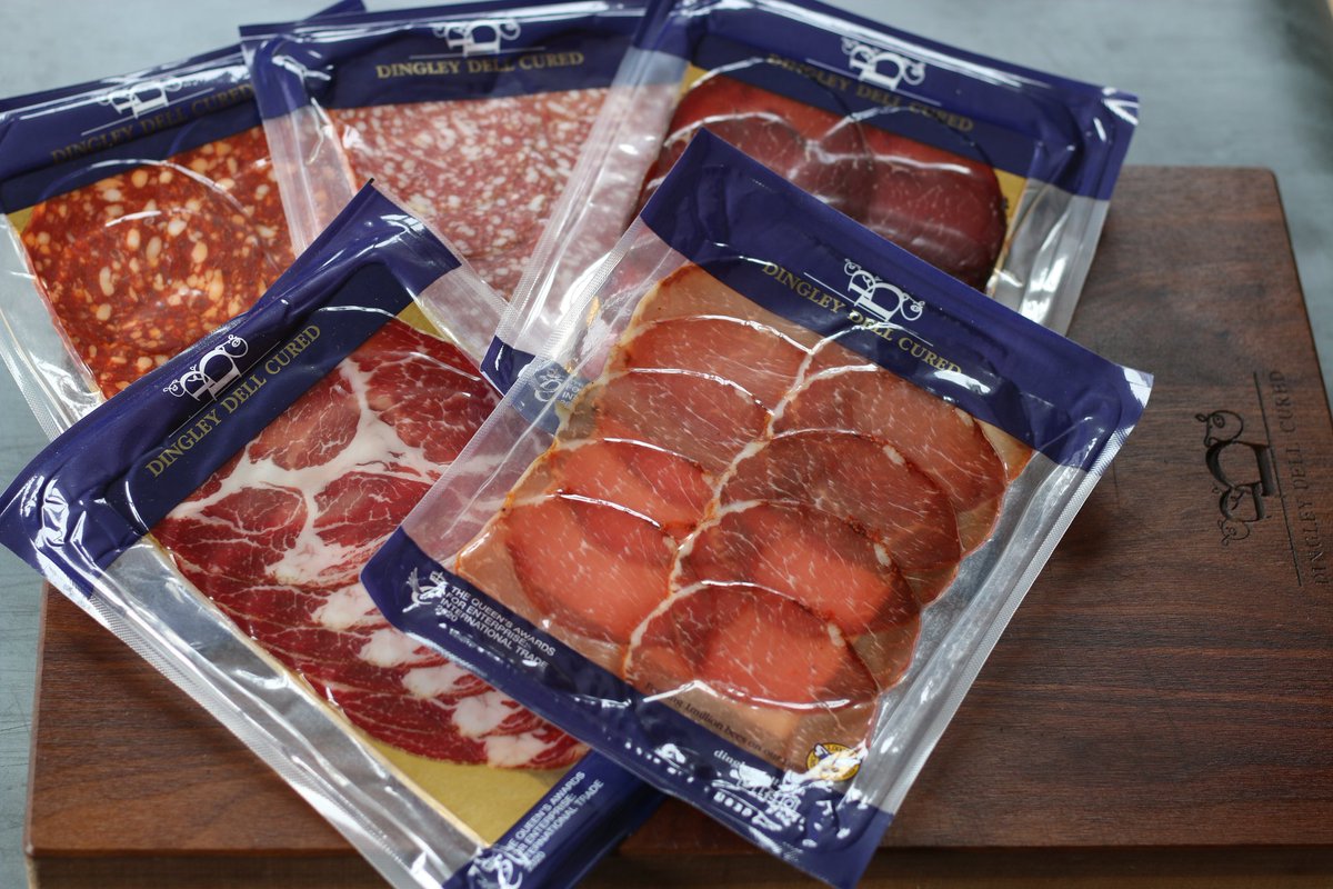 You guessed it..... Christmas is coming up fast!! Our introductory sliced offer is the perfect Christmas gift for foodies 👉 5x 75g sliced packs of our own Artisan Charcuterie for £22!

Order online at dingleydellcured.co.uk
