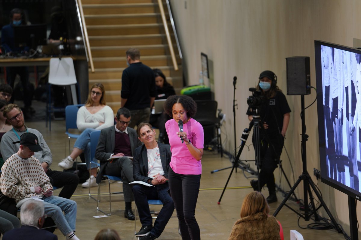 tedxbath2023's tweet photo. Renee Jacobs📢: "I'm just me, and I'm trying my best to make the place where I live, a little bit better". @ReneeJacobs__  #Interconnected2021 #TEDx #TEDxBath https://t.co/LMyT9rRnnG