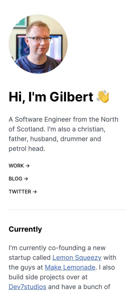 gilbitron's tweet image. I re-built my website recently using @gridsome (Gatsby alternative for Vue). I moved all of my blog content to @contentful and the site is now hosted on @Netlify.

I’ve got to admit, I loved the experience of building this. Gridsome in particular was 👌

gilbitron.me
