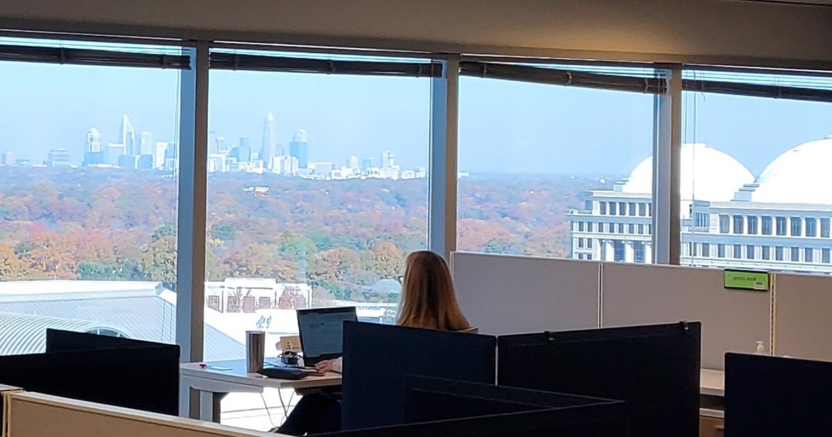 MetaTexas's tweet image. Imagine working everyday with this view? #TMOCharlotte 
Great leadership here!!