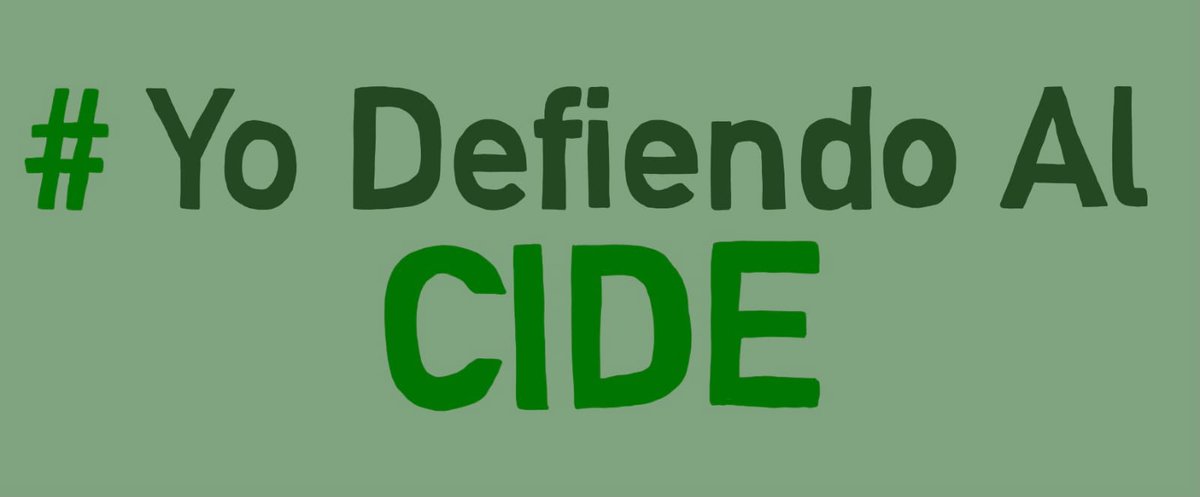 #YoDefiendoAlCIDE
