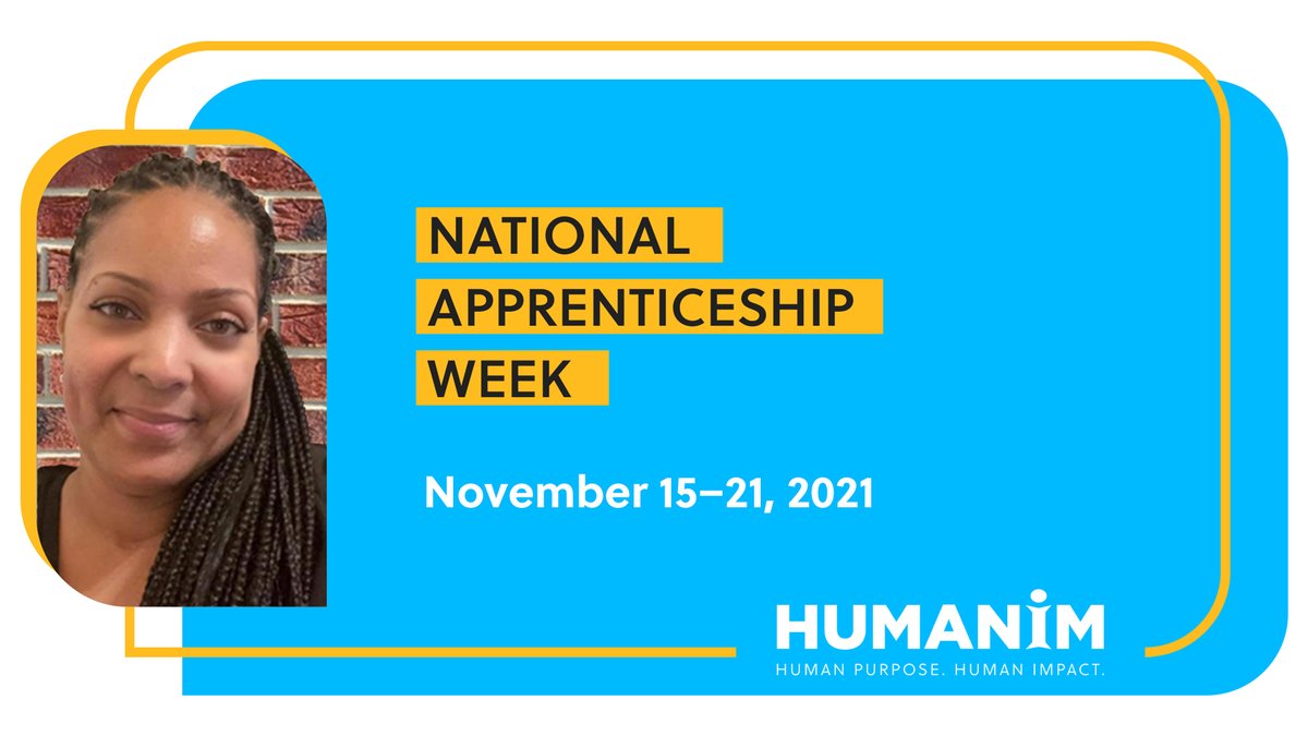 Humanim's tweet photo. #NAW2021 Tara is part of Humanim’s DSP Apprenticeship Program. “I joined this program in hopes of gaining more knowledge, and to be given the tools that I needed to be effective and instrumental in the lives of the individuals that I work with." Read more: https://t.co/0k7fawLfKO https://t.co/gnDDOFesvP
