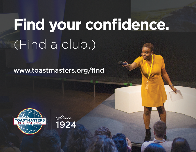 Visit toastmasters.org/find-a-club for #publicspeaking #confidence #leadership  learning to give #feedback - to #speak &amp; #listen and have #fun - both #face2face and #online clubs! #WeAreToastmasters
