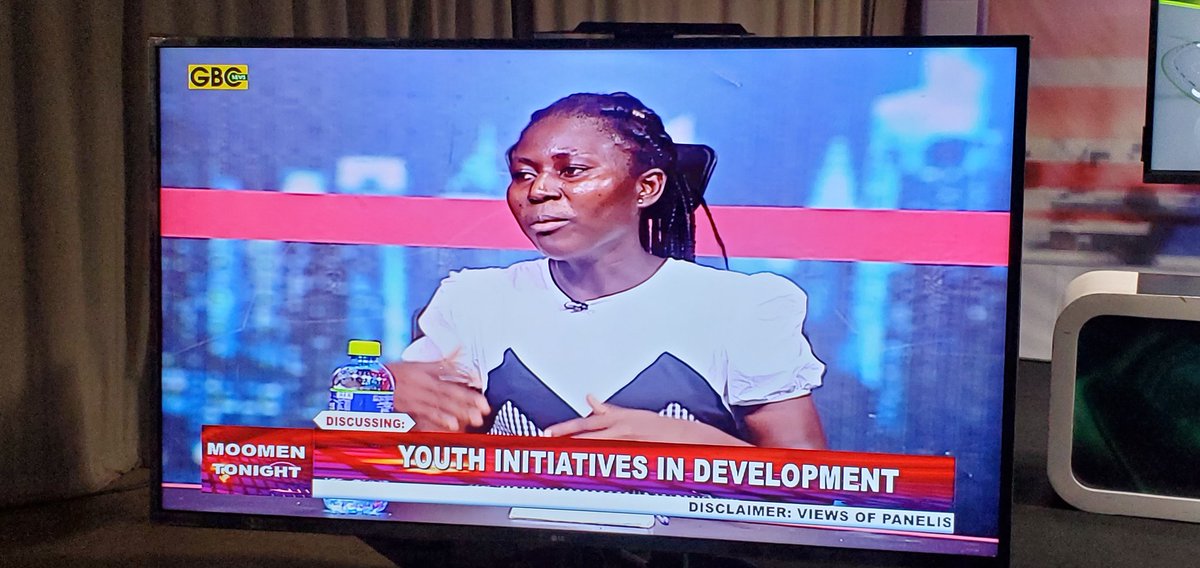 kobengkyereh's tweet photo. #Youngpeople's inclusion makes them conscious of their environment and pushes them to be responsible and not just rely on others - @MavisAryee .@cmghana on #MoomenTonight @thegbcghana #GTVNews
#SDGs #UnicefGBCCM #globalaffairscanada
.@UNICEFGhana
.@USAID
.@ndpcgh
.@Npcofficial1 https://t.co/BzRzkZLDwA