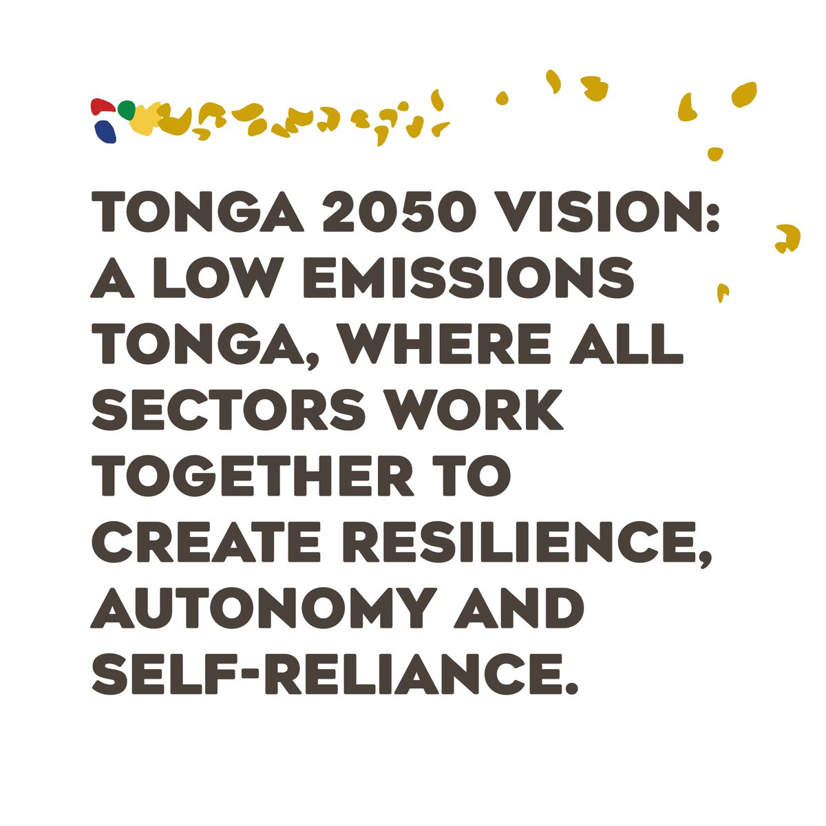 Tonga’s just-released low emissions development strategy demonstrates the importance of culturally relevant and participatory workshops and consultations to create a shared vision for addressing climate change.
Find out more: bit.ly/3x12KCq

#Tonga 
#ClimateChange
#LEDS