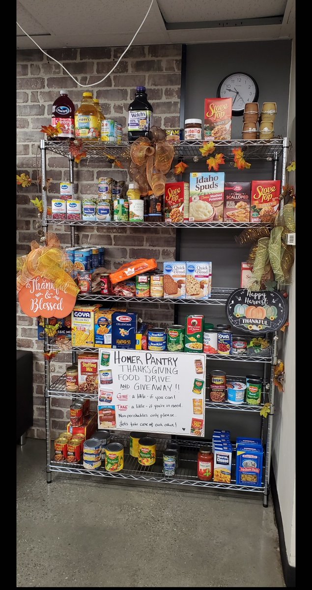 The Holiday Homer Pantry is up and running at #2668. <a href="/homedepotKen/">Ken Ziniti</a> <a href="/homedepotjennb/">Jenn Bourque</a> <a href="/NicoletteH17/">Nicolette Harris</a>