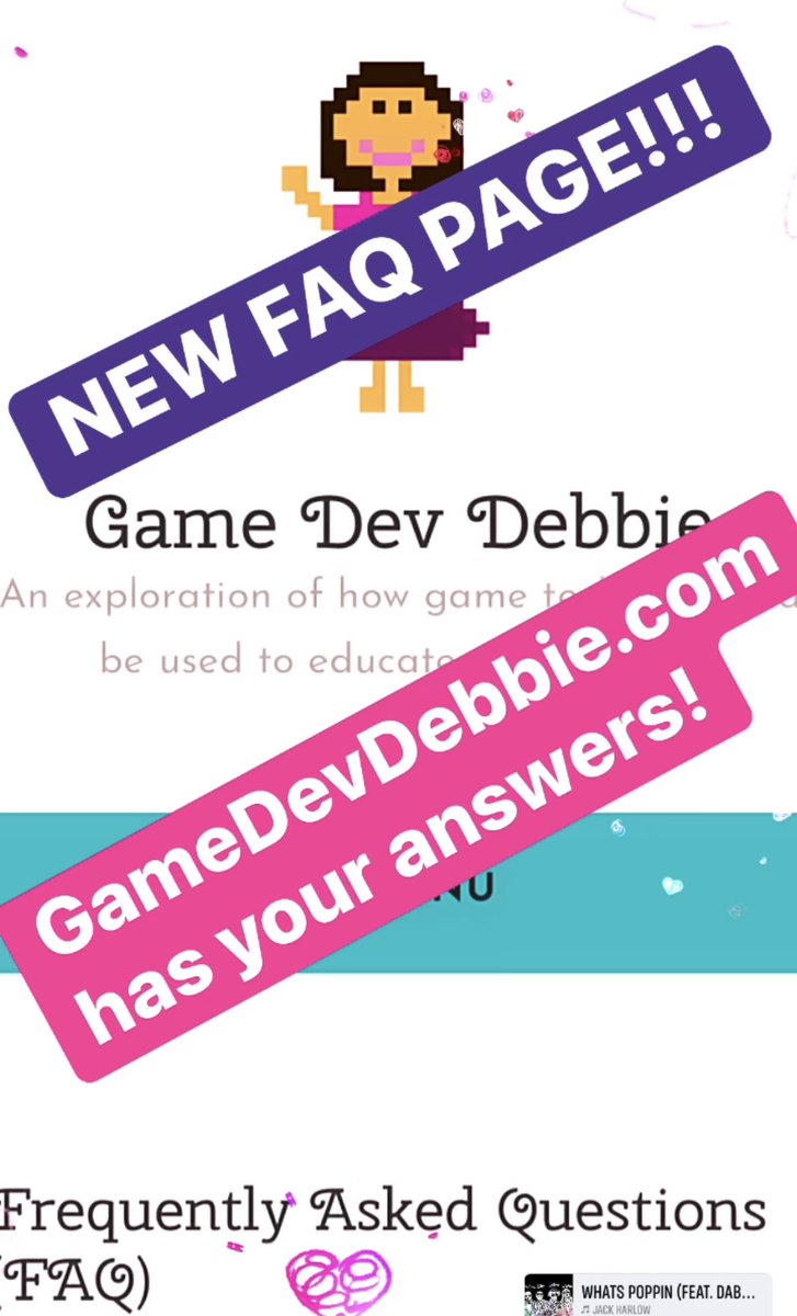 GameDevDebbie's tweet image. What is the difference between STEM and STEAM, or between coding and programming?
If you&apos;ve ever wondered, here are the answers:

gamedevdebbie.com/frequently-ask…