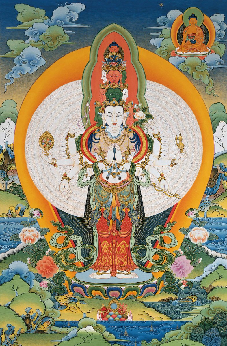 FutureCon's tweet photo. “There are two classes of Knighthood – that which goes in and returns…[and] that which enters but does not come back evermore”

#DailyWaite #Mysticism #Enlightenment

Images: Avalokiteshvara (left) / Kalachakra &amp; Vishvamata (right) https://t.co/rj1vBGUAnw