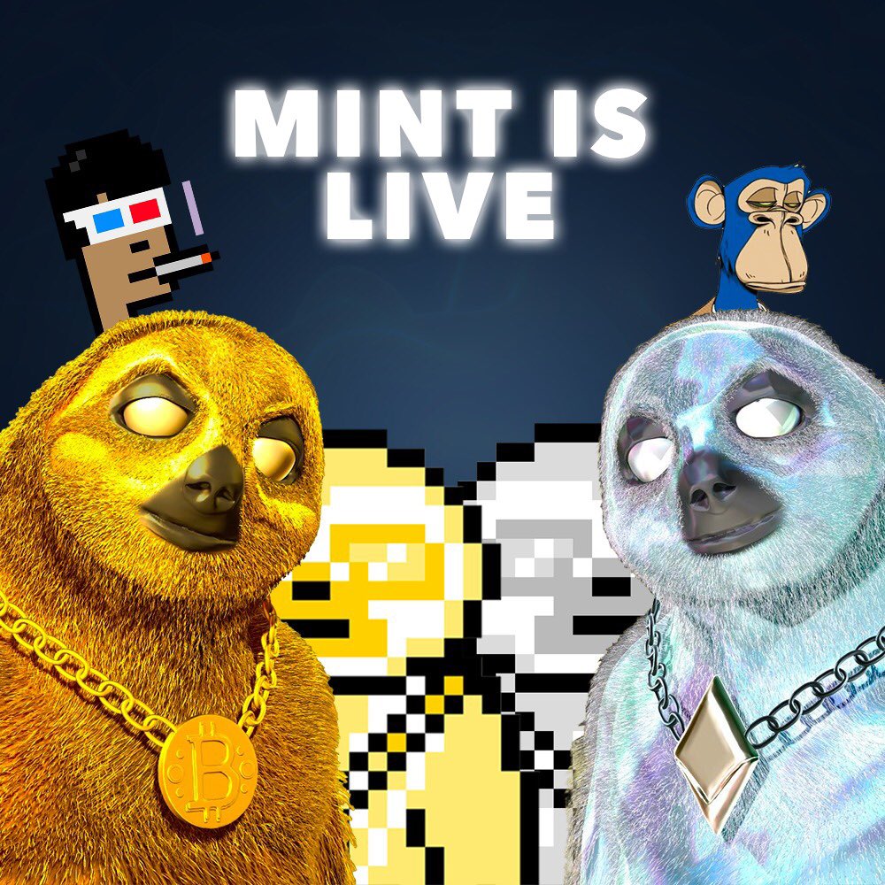 TheSlothTribe's tweet photo. 💸 Ever wanted to own a #BoredApe, a #CryptoPunk but couldn’t afford it ?

🦥 @TheSlothTribe might be your solution to become the next #NFT MILLIONAIRE !

🎟 NFT works as membership card for a club of world class NFT investors !

Read more in comments 👇 https://t.co/3oPLuRf42f
