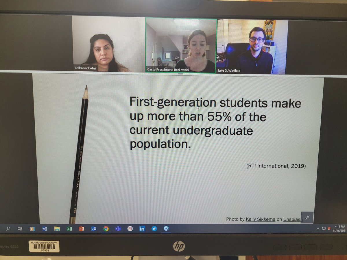 Grateful for a compelling @FirstgenCenter webinar session today exploring mission-driven first-gen student success initiatives.
#firstgenforward
#advocatefirstgen