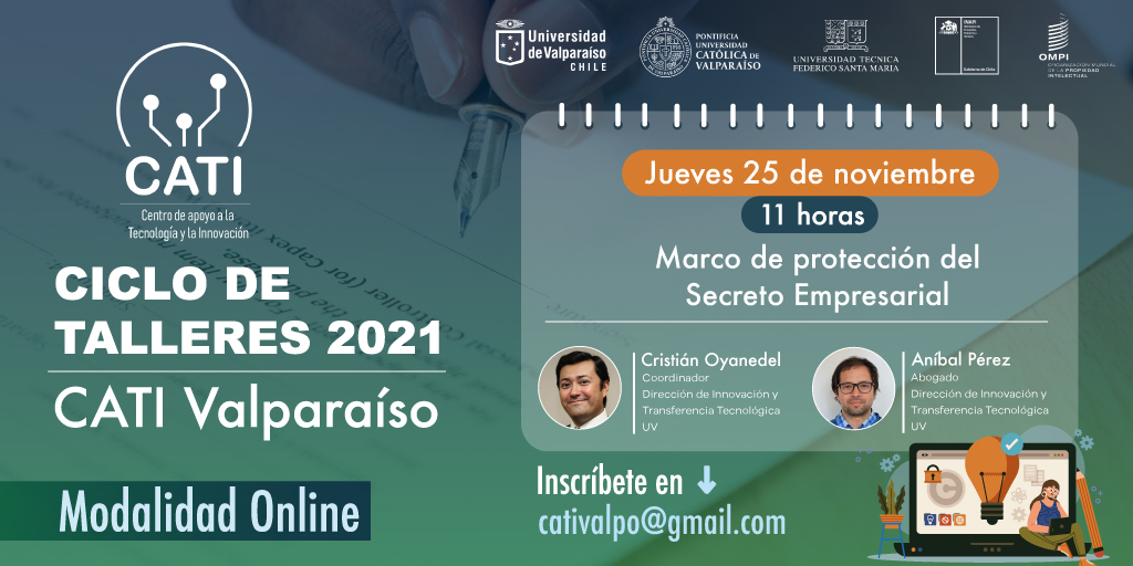 ¡No te lo puedes perder 🪧!
Participa en el último taller del año de los Jueves de PI con @cativalparaiso ‼️ 
Jueves 25 de noviembre desde las 11 horas vía online🌐
Inscripciones en forms.gle/VTx2joF6AF5Gf6…