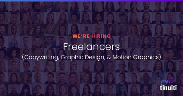 Calling all creative minds! <a href="/Tinuiti/">Tinuiti</a> is looking for some freelancers to assist with copywriting, graphic design and motion graphic design. Interested? DM me for more info! #hiring #creativejobs #openjobs bit.ly/30Iye4n