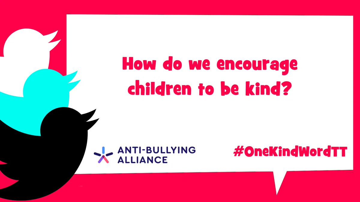 ABAonline's tweet photo. Final question: How do we encourage children to be kind? 

@kidscape @contactfamilies @mffonline_ @childnet @deputygrocott &amp; @Mubashar_AK for @NSPCC 
#OneKindWordTT https://t.co/YV74paf14S