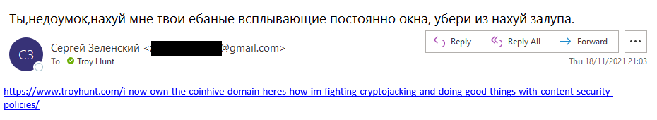 troyhunt's tweet photo. From Russia with Love 🇷🇺 https://t.co/gdv8oYpMXN