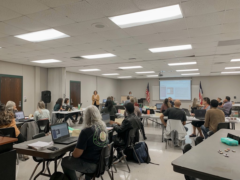 So excited to talk small groups with <a href="/EclcIsd/">Brenham ISD ECLC</a> today! <a href="/ESC6_LLA/">ESC6LeadershipLearningandAccountability</a> <a href="/llittle1015/">Lacie Little</a> #esc6learn