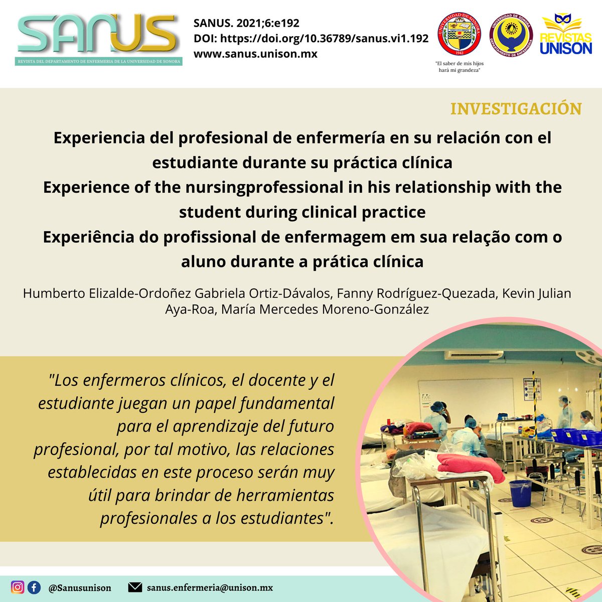 Revista_SANUS's tweet photo. ‼️Artículo completo: https://t.co/OLmib6Woi1

#Soyunison #Sanusunison #Enfermería #Nursing #Investigación #Investigation #PersonalDeSalud #HealthPersonnel #EducaciónEnEnfermería #EnfermeríaPráctica https://t.co/ozrkyn7Vpz