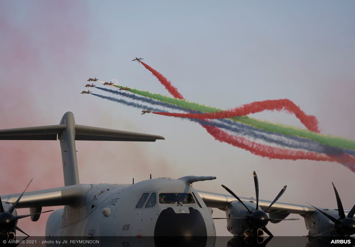 It’s a wrap!! Great and intense week at @DubaiAirShow as HO Military Aircraft <a href="/AirbusDefence/">Airbus Defence</a> with two important contract announcements #A330MRTT for UAE and #A400M for Indonesia. Special thanks to <a href="/RoyalAirForce/">Royal Air Force</a> and UAE for their participation at our static display.