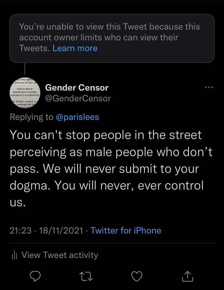 GenderCensor tweet picture