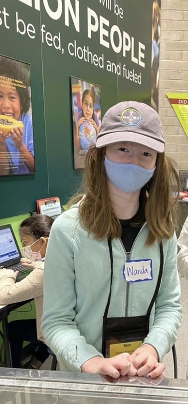 abatgirll's tweet photo. So excited my daughter chose to be a Bayer data scientist at Junior Achievement. I was very flattered that she wants to do what I do. https://t.co/Fa6Lm4WK30