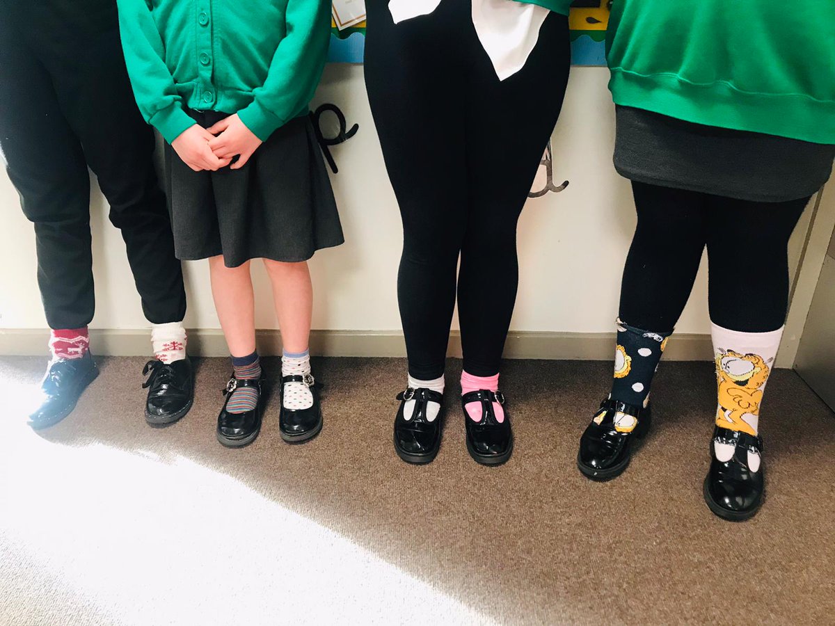OakTree_Primary's tweet photo. Thank you to everyone who took part in Odd Socks Day! A brilliant way to celebrate our uniqueness 😃 https://t.co/YyEjLthWcB