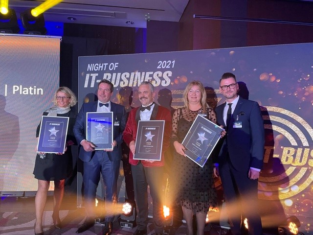 Gewinner des Distri-Awards 2021: In der Kategorie #Komponenten geht der Platin-Award an <a href="/SiewertKau/">Siewert & Kau</a>. Gold gewinnen Kosatec, BAB und <a href="/LittlebitTech/">Littlebit Technology</a>. Herzlichen Glückwunsch! #distriaward #itbusinessde #gewinnen #eventdesjahres #distribution #kosatec #bab