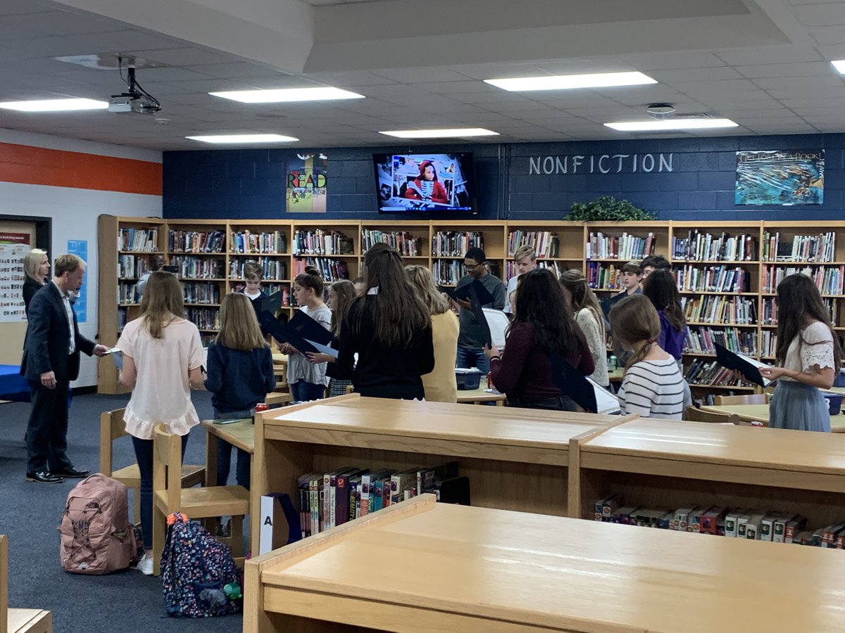 Congratulations to our TWH Student Council members. We are thankful for Mayor Jamie Clary for swearing in our leaders! #WeAre1