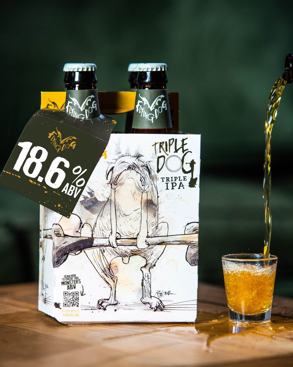 FlyingDog's tweet photo. Advil sold separately. Available now https://t.co/d4jeQ46AzH.
#flyingdog #disobedientbeer #tripledog #craftbeer https://t.co/Fl3Xdolg9n