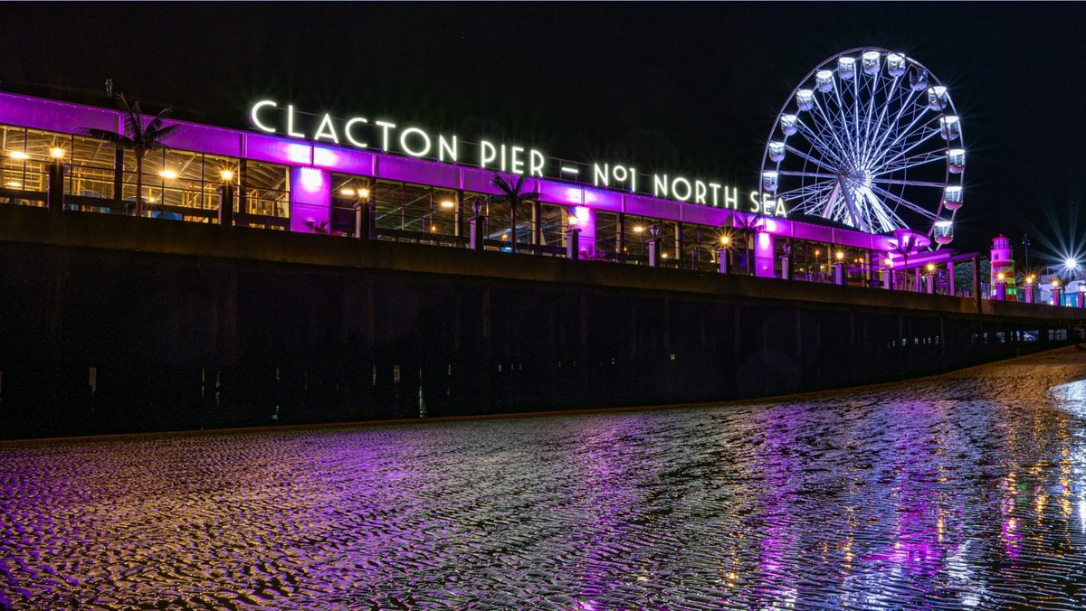 PancreaticCanUK's tweet photo. We're over the moon to see so many amazing landmarks glowing purple up and down the country this #WorldPancreaticCancerDay

So far, you've lit up 211 amazing landmarks and homes to raise vital awareness - thank you 💜 #PurpleLightsUK 
@hevercastle @42Tower @Malvern_Town https://t.co/zo6DrnXC4U