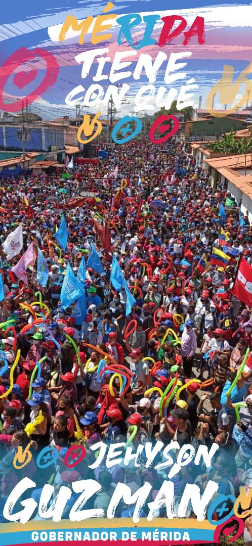 castillomariale's tweet photo. #18Nov #MeridaTieneConQue EPA aquí se desbordó la Alegría y la esperanza. Así cierra la campaña @JEHYSONGUZMAN con los hij@s d Chávez, con la satisfacción dl deber cumplido. Camaradas nos vemos el 21Nov bien temprano, a movilizarnos nuevamente y sellar la Victoria #PorAmorAMerida https://t.co/B7M0gzUT8C