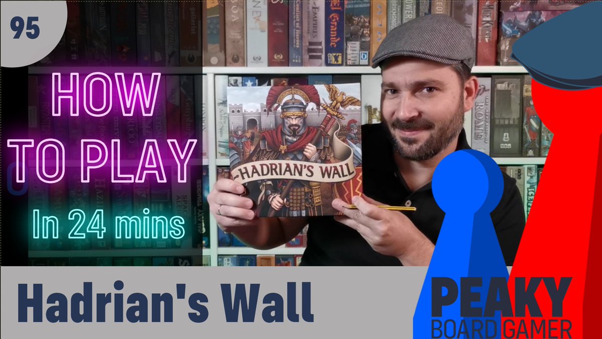 This is our rules explanatory video for another great game "Hadrian's Wall". Enjoy and stay tuned!

youtu.be/FJgweLgBSZc