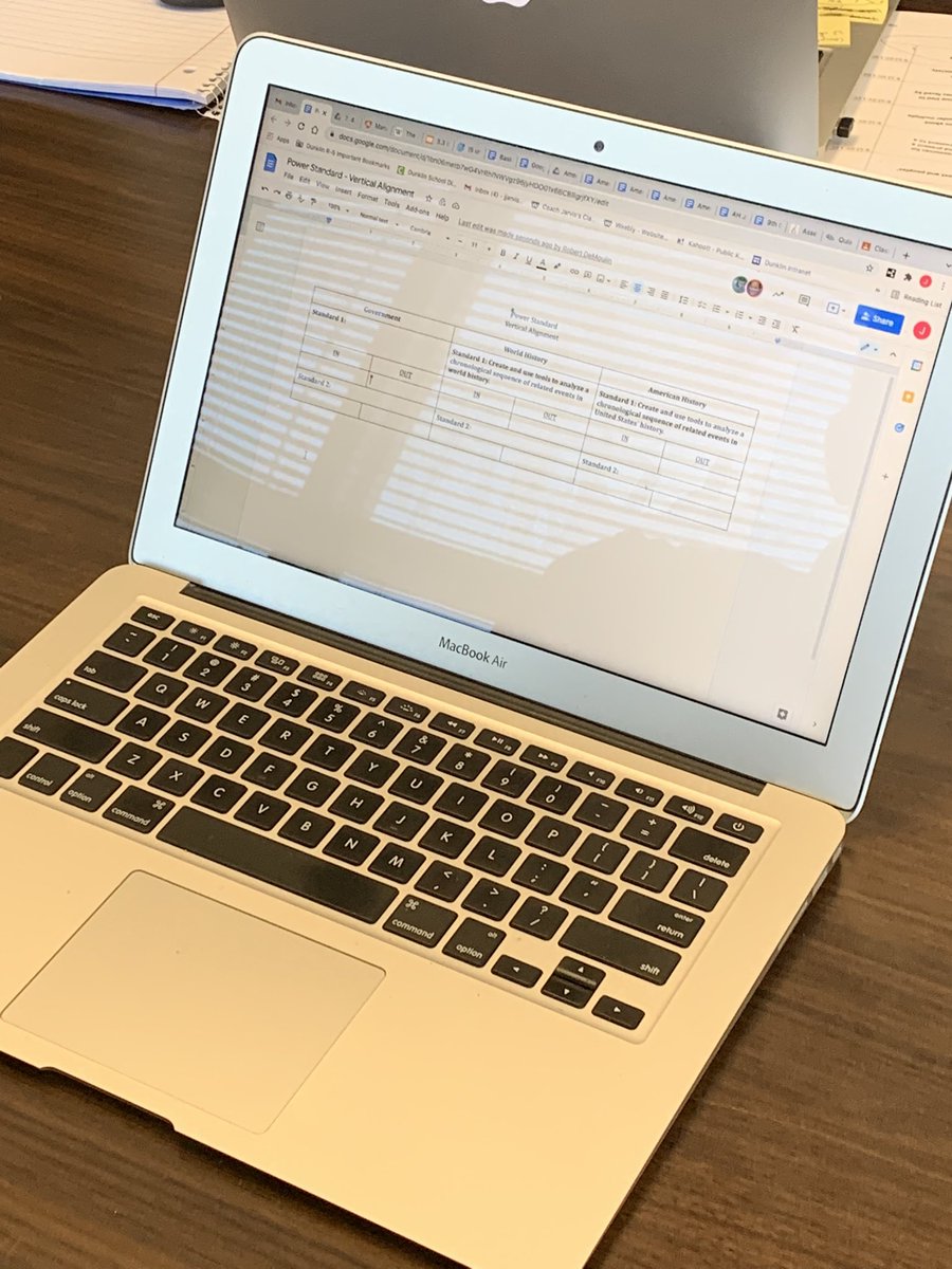 TedHiff's tweet image. Thank you @dix_stephanie and Social Studies Department. Vertical alignment of department Priority Standards work today! This is a truly dedicated team! #Bravo!  @JoeFWillis @DrClintFreeman @StLouisRPDC @skulpa #CustomizedPD
